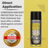 12X Underbody Seal Black Spray 400ml