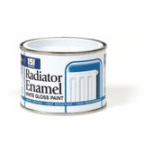 5X Radiator Enamel White Paint Tin 180ml