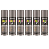 6X Paint Factory Grey Primer Spray 250ml
