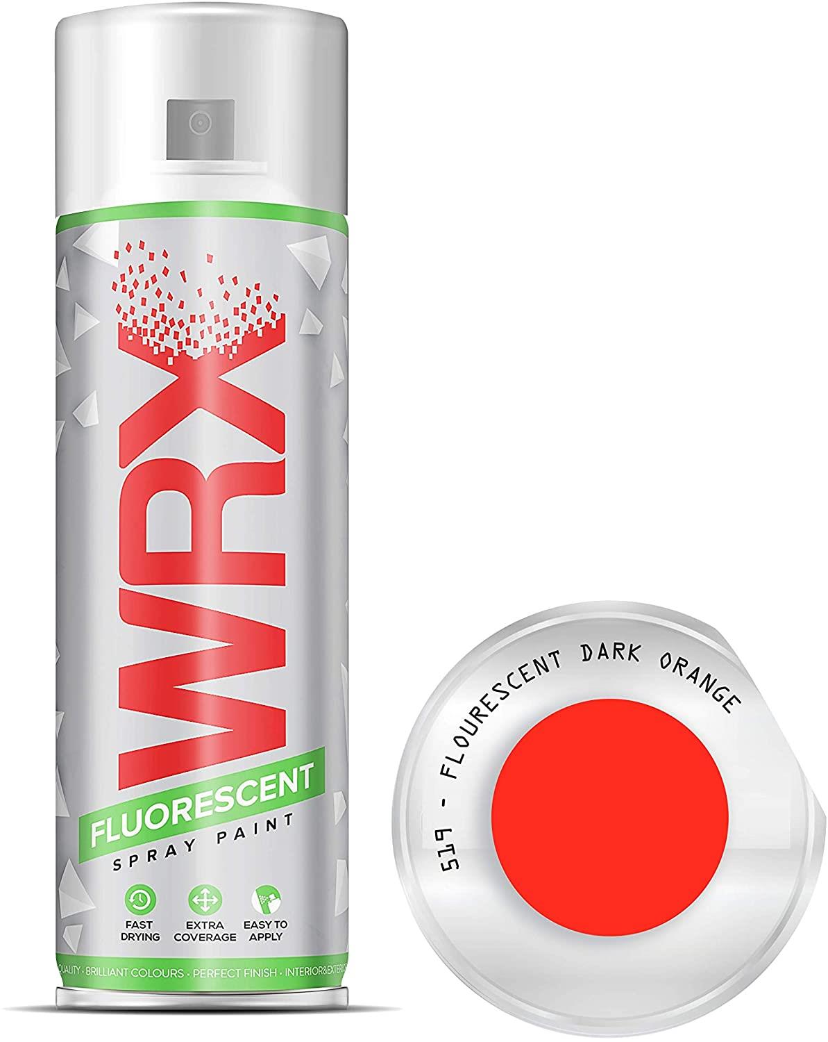 WRX Fluorescent Dark Orange Spray Paint 400ml Spray Paint