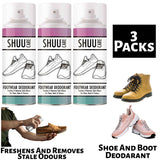 3X Shuu & Boot Deodorant Spray 250ml Shuu Deodorant Spray