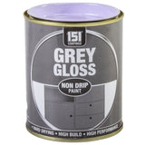 Grey Gloss Non-Drip Paint 300ml Tin Paint