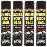 4X Hammerite Underbody Seal Spray 600ml Underbody Seal