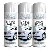 3X Auto Extreme Paint Silver Spray Paint 250ml Spray Paint