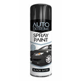 24X - Auto Extreme Black Satin Spray Paint 250ml
