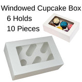 6 Hole 10X Cupcake Boxes Cupcakes Box