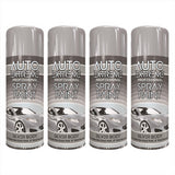 4X Auto Extreme Silver Spray Paint 400ml Spray Paint
