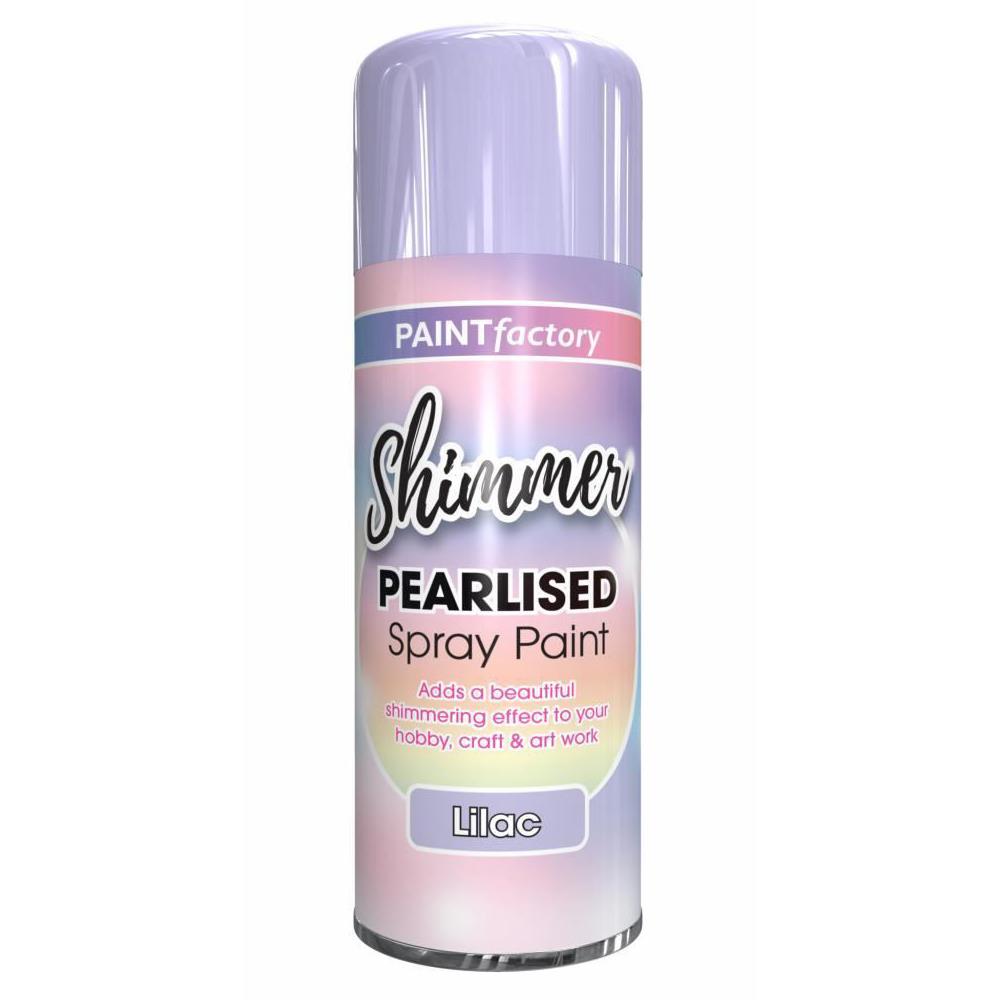 Paint Factory Pearlised Lilac Paint 400ml Spray Paint