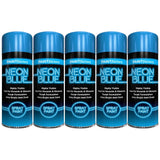 5X Paint Factory Blue Fluorescent Neon Spray Paint 200ml Spray Paint