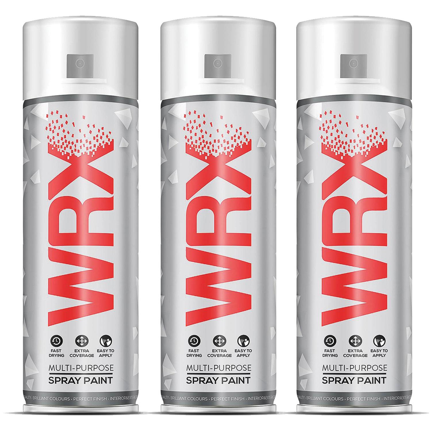 3X WRX Grey Primer Spray Paints 400ml Technical Spray