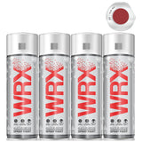 4X WRX Flat Plum Red Spray Paint 400ml Spray Paint