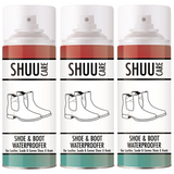 3X Shuu Shoe & Boot Waterproofer Spray 300ml Shoe Repair