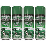 4X Auto Extreme Racing Green Spray Paint 400ml Spray Paint