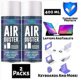 2X Air Duster Spray 400ml Air Duster Spray