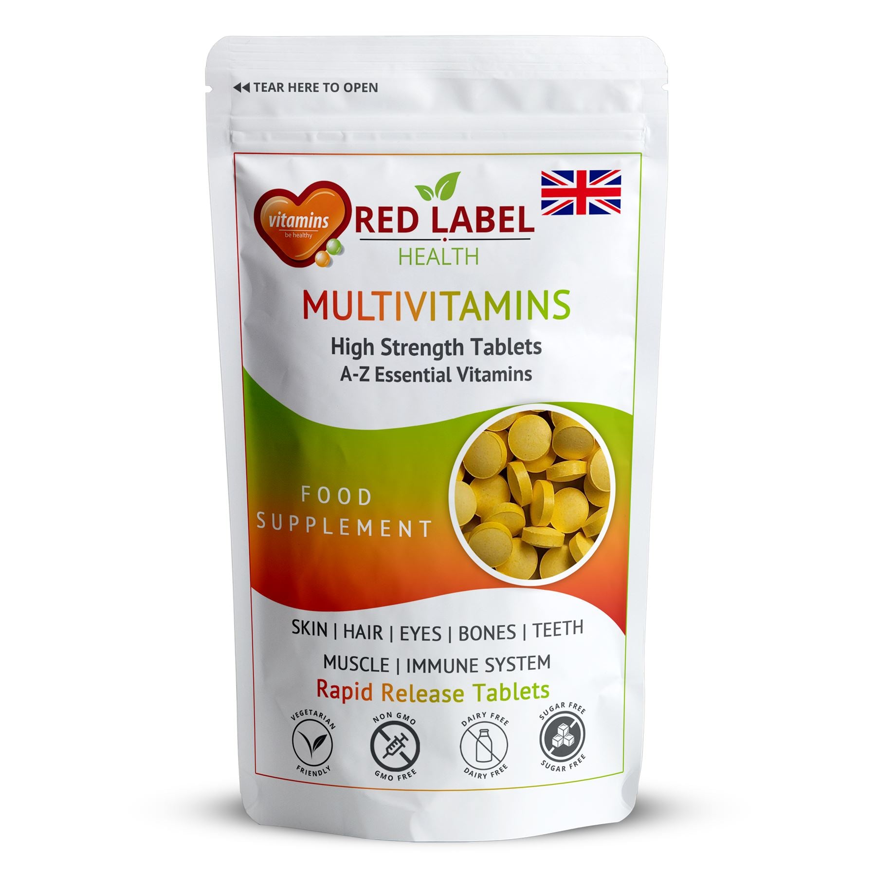 Multi Vitamins - 100 Tablets Multivitamins