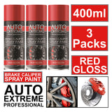 3X - Break Caliper Red Gloss Spray Paint 400ml Spray Paint