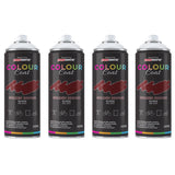 4X Golden Brown RAL 8015 Gloss Spray Paint 400ml