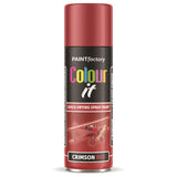 Paint Factory Crimson Red Gloss Spray Paint 250ml