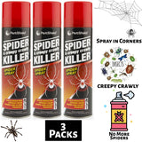 3X No More Spider & Creepy Crawly Spray 200ml Pest Control