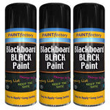 3X Paint Factory Blackboard Spray Paint 400ml Spray Paint