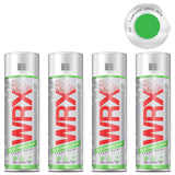 4X WRX Fluorescent Garden Green Spray Paint 400ml Spray Paint
