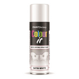 Paint Factory White Satin Spray Paint 250ml
