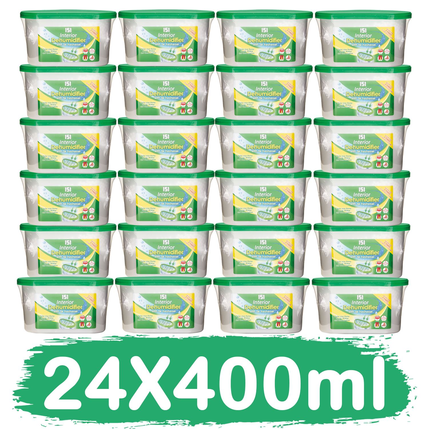 24X Interior Dehumidifier 400ml Dehumidifier