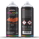 Colour Coat Autumn Orange Spray Paint 400ml ideal for paint with spray gun and durable finishes