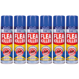 6X Household Flea Aerosol 200ml
