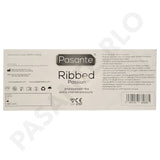 144X Pasante Condoms Ribbed Texture Passion Internal Pleasure Male Condom