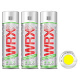 3X WRX Fluorescent Brazil Yellow Spray Paint 400ml Spray Paint