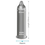 24X EXS Magnum Condoms Male Condom
