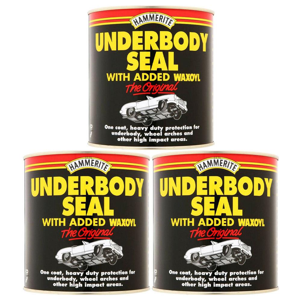 3X Hammerite Underbody Seal 1L Underbody Seal