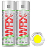 2X WRX Fluorescent Brazil Yellow Spray Paint 400ml Spray Paint