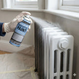 4X Paint Factory Quick Drying Radiator Paint White 400ml