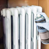 6X Paint Factory Quick Drying Radiator Paint White 400ml