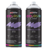 2X Lavender Bloom RAL 4005 Satin Spray Paint 400ml