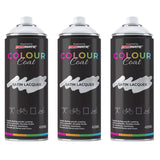 3X Clear Coat Clear Satin Spray 400ml
