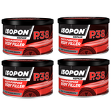 4X Isopon P38 Multi-Purpose Body Filler 250ml