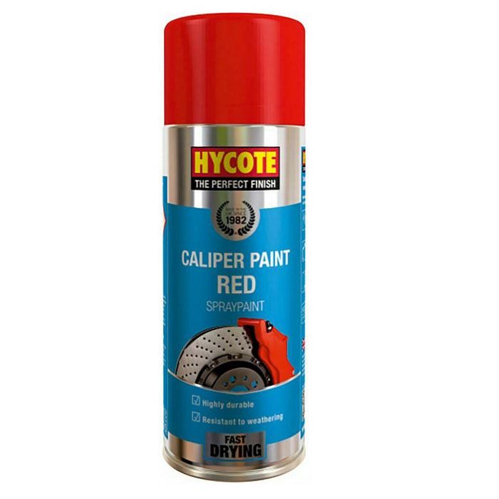 Hycote Red Caliper Spray Paint 400ml Spray Paint