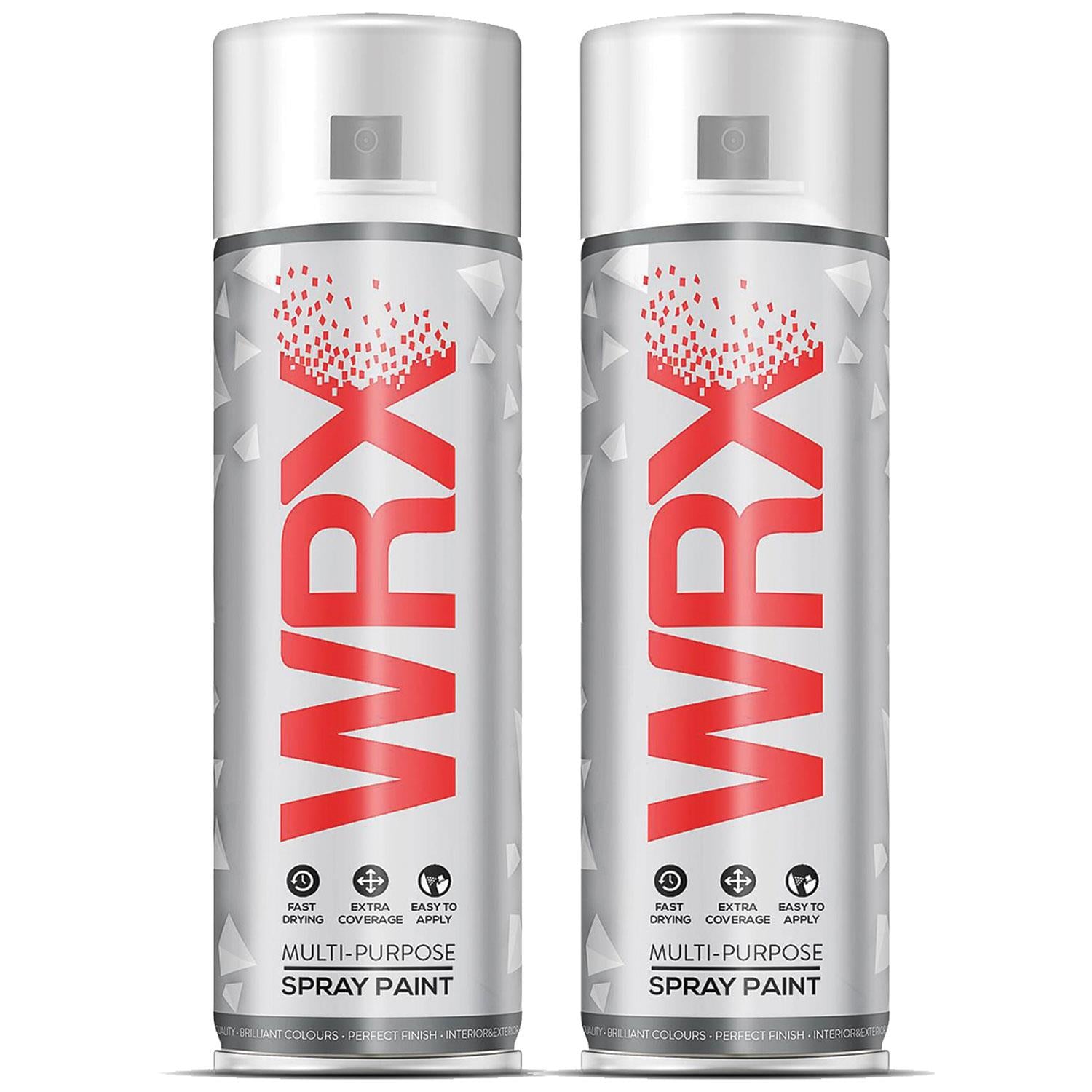 2X WRX Grey Primer Spray Paints 400ml Technical Spray