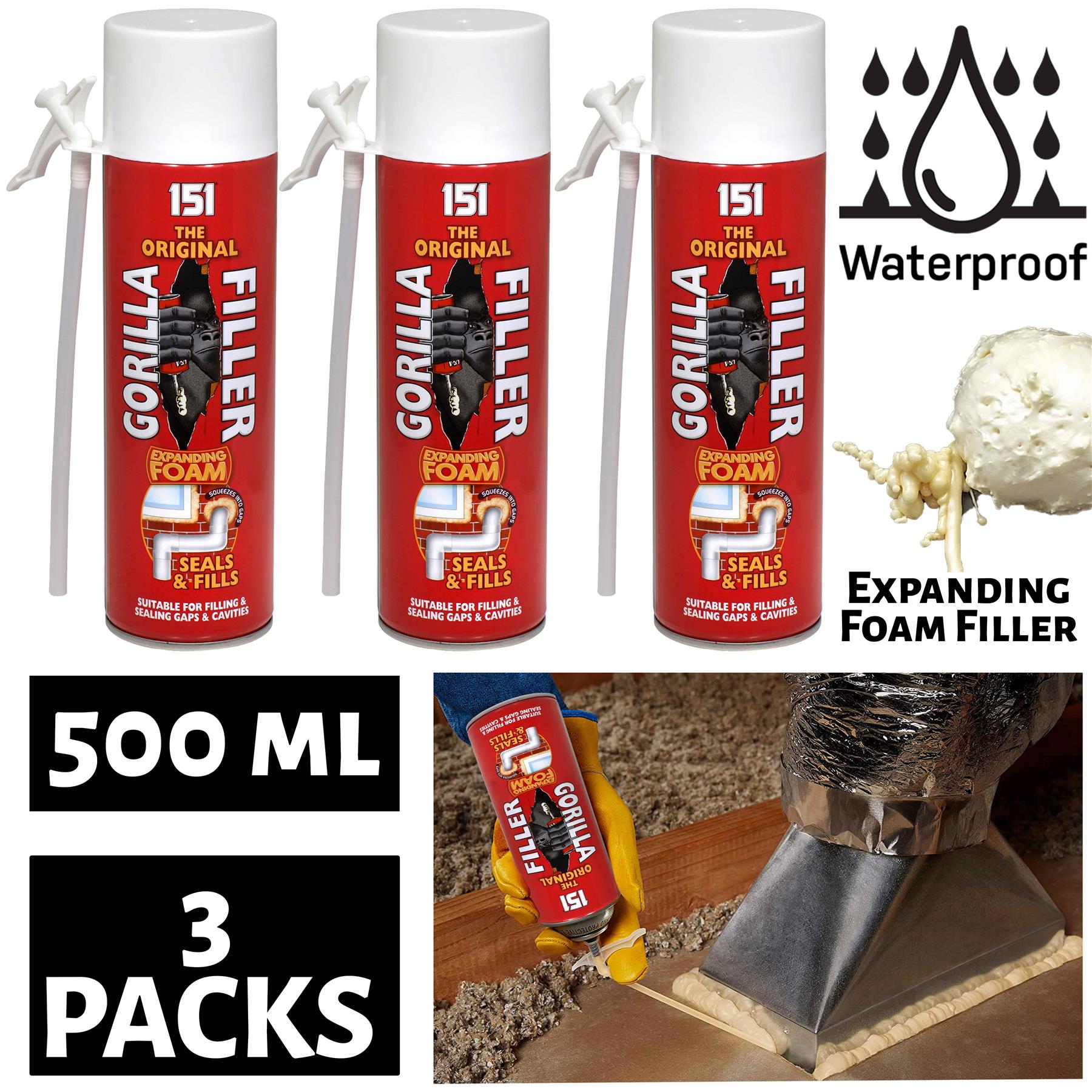 3X Gorilla Filler 500ml Instant Filler