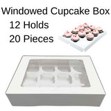 12 Hole 20X Cupcake Boxes Cupcakes Box