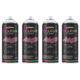 4X Crimson Sunset RAL 340 40 40 Gloss Spray Paint 400ml