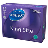 48X Mates King Size Condoms Male Condom