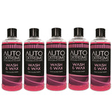 5X - Auto Extreme Wash & Wax Car Shampoo 800ml