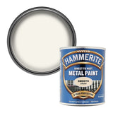 6X Hammerite Smooth Cream Paint 750ml