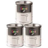 3X Paint Factory White Gloss Radiator Tin Paint 300ml Tin Paint