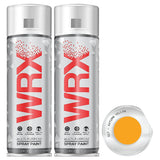 2X WRX Autumn Yellow Spray Paint 400ml Spray Paint