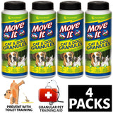 4X Pestshield Move It Cat & Dog Repellent Powder 240g Pet supplies